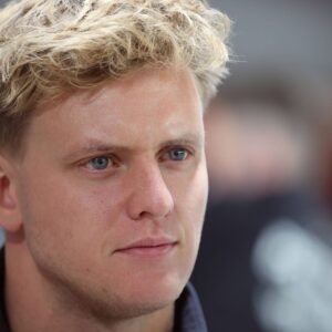 Mick Schumacher (deu) Mercedes-AMG Petronas Formula One team reserve driver. Las Vegas Las Vegas Strip Circuit Nevada United States