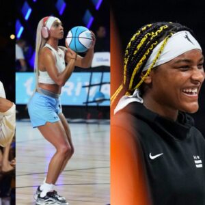 From L to R: Rickea Jackson, DiJonai Carrington, Aaliyah Edwards, and Kevin Hart.