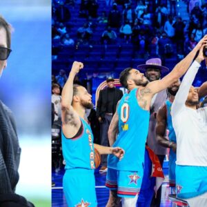 Tom Brady (L), NBA All-Star Weekend Winners (R)