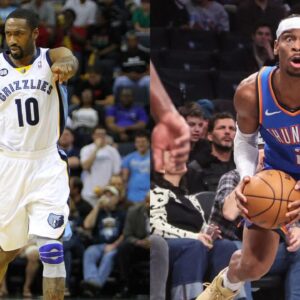 Gilbert Arenas (L), Shai Gilgeous-Alexander (R)