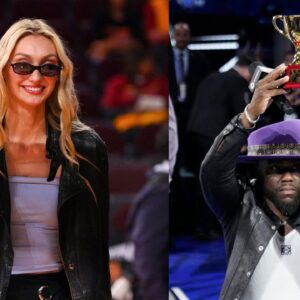 Cameron Brink (L), Kevin Hart (R)