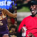 Kevin Durant (L) and Gary Payton (R)