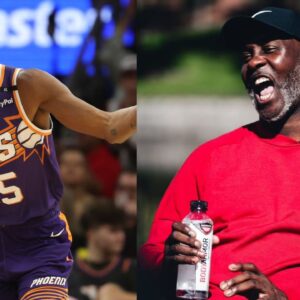 Kevin Durant (L) and Gary Payton (R)