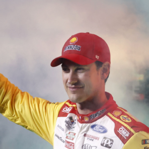 NASCAR Cup Series driver Joey Logano (22) during driver introductions for the Duels at Daytona International Speedway.