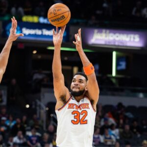 Karl-Anthony Towns NBA: New York Knicks at Indiana Pacers