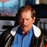 NASCAR Winston Cup Series driver Dale Earnhardt Sr (3) during the Dura Lube 500 at Phoenix International Raceway.
