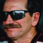 Unknown date; Daytona Beach, FL, USA: FILE PHOTO; NASCAR Winston Cup Series driver Dale Earnhardt Sr (3) in the garage area at the Daytona International Speedway. Mandatory Credit: Imagn Images