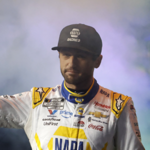 NASCAR Cup Series driver Chase Elliott (9) during driver introductions for the Duels at Daytona International Speedway.