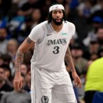 Dallas Mavericks forward Anthony Davis (3) in action during the game between the Dallas Mavericks and the Houston Rockets at the American Airlines Center