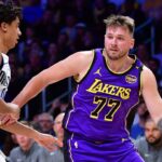 Luka Doncic NBA: Dallas Mavericks at Los Angeles Lakers