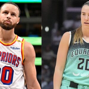 Steph Curry and Sabrina Ionescu