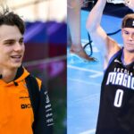 Oscar Piastri (L) and Mac McClung (R)