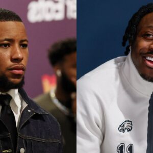 Saquon Barkley, AJ Brown