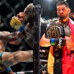 Alex Pereira (L), Ilia Topuria (R)