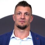 Rob Gronkowski during Fox Sports media day at Ernest N. Morial Convention Center.