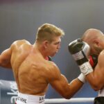 Boxing match between Vincent Feigenbutz and Yusuf Kanguel at the GBU Inter Conzental Super Middleweight Title in the Eberthalle Ludwigshafen on 15 09 2018 (Representational Image)