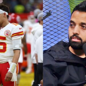 Patrick Mahomes and Akash Singh