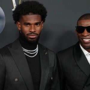 Cris Carter, Shedeur and Deion Sanders