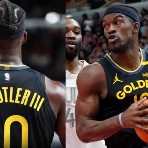 Jimmy Butler wearing Butler III