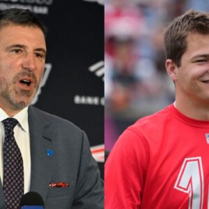 Mike Vrabel, Drake Maye