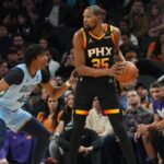 Kevin Durant NBA: Memphis Grizzlies at Phoenix Suns