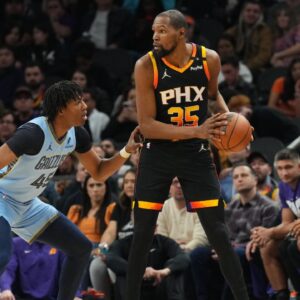 Kevin Durant NBA: Memphis Grizzlies at Phoenix Suns
