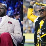 Shaquille O'Neal(L) and Snoop Dogg(R)