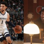 Scottie Pippen Jr. (L) and Scottie Pippen (R)