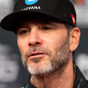 NASCAR Cup Series driver Jimmie Johnson during Daytona 500 media day at Daytona International Speedway.