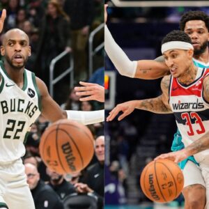 Khris Middleton and Kyle Kuzma