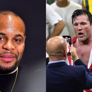 Daniel Cormier (L), Chael Sonnen (R)