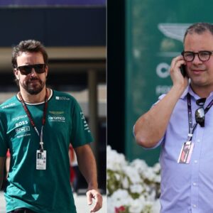 Fernando Alonso(L), Ted Kravitz(R)