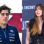 Franco Colapinto (L) and China Suarez (R)