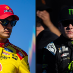Joey Logano (L) and Ty Gibbs (R). Image Credits: Imagn.