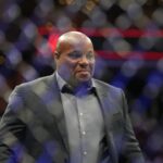 Former UFC Champion Daniel Cormier during the UFC Fight Night: Kattar v Emmett event at Moody Center on June 18, 2022 in Austin, Texas, United States.