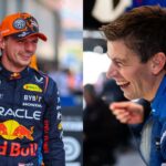 Max Verstappen (L) and Colin Braun (R)
