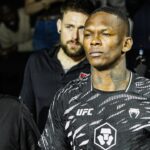 Nassourdine Imavov battles Israel Adesanya in their middleweight fight during the UFC Fight Night: Adesanya v Imavov event at anb Arena on February 1, 2025 in Riyadh, Saudi Arabia. ( PxImages) Riyadh Saudi Arabia - ZUMAp175 20250201_zsa_p175_120 Copyright: xDannyxPerezx