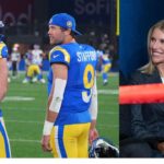 Cooper Kupp, Mattew Stafford and Kelly Stafford