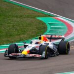 February 19, 2025, Imola, Bologna, Italy: Visa Cash App Racing Bulls Team s Japanese driver YUKI TSUNODA with the 2025 version of the Visa cash app racing bulls for the filming day at the Enzo and Dino Ferrari internarional racetrack of Imola