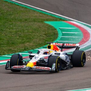 February 19, 2025, Imola, Bologna, Italy: Visa Cash App Racing Bulls Team s Japanese driver YUKI TSUNODA with the 2025 version of the Visa cash app racing bulls for the filming day at the Enzo and Dino Ferrari internarional racetrack of Imola