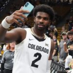 Nov 16, 2024; Boulder, Colorado, USA; Colorado Buffaloes quarterback Shedeur Sanders (2) prepares to pass in the second half against the Utah Utes at Folsom Field.
