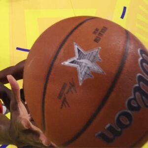 All-Star Game ball NBA: All Star Game-Kennys Young Stars at Chucks Global Stars