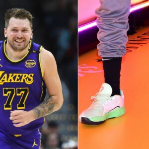 Luka Doncic debuts Jordan 4s