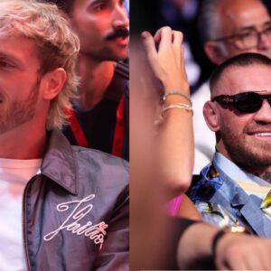 Logan Paul (L), Conor McGregor (R)