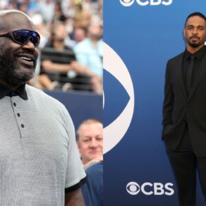 Shaquille O'Neal (L), Damon Wayans (R)