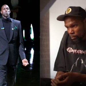 Kevin Garnett and Kevin Durant