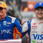 Scott Dixon (L) and Yuki Tsunoda (R)