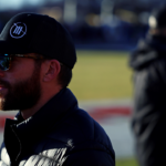 Feb 1, 2025; WInston-Salem, North Carolina, USA; NASCAR Cup Series driver Ross Chastain (1) walks the track before practice for the Clash at Bowman Gray at Bowman Gray Stadium. Mandatory Credit: Peter Casey-Imagn Images