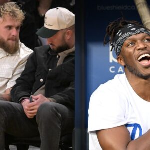 Jake Paul (L), KSI (R)