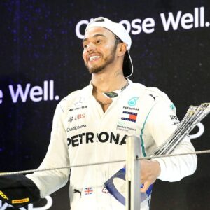 Formula 1 Etihad Airways Abu Dhabi Grand Prix winner Lewis Hamilton GB 44 Mercedes AMG Petronas Formula One Team